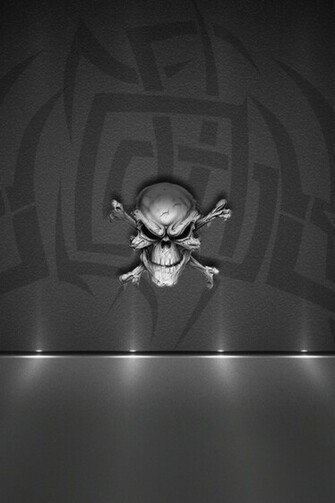 Scary Skull iPhone HD Wallpaper