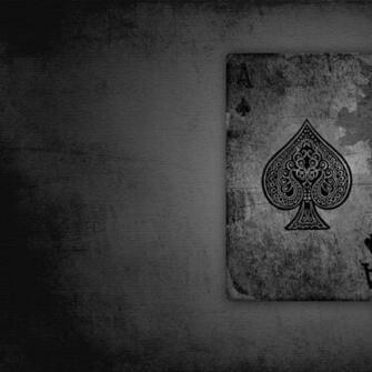 Grunge Ace Of Spades Wallpaper Art HD