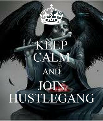 Keep Calm And Join Hustlegang Carry On Image Generator