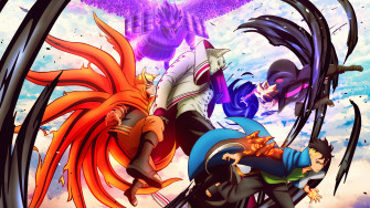 Naruto Baryon Mode Boruto Vs Isshiki Wallpaper 4k Pc Desktop 2590c