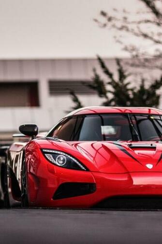 Red Koenigsegg Agera R iPhone Wallpaper