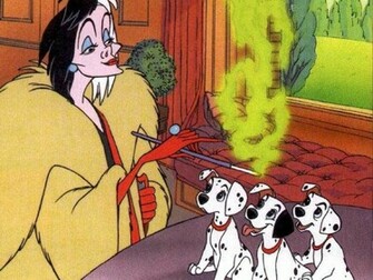 Cruella De Vil Wallpaper Dalmatians
