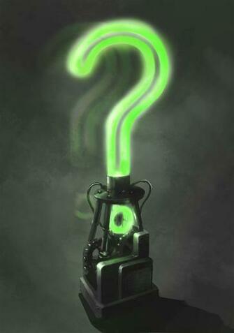 The Riddler Question Mark Wallpaper X Batman Arkham