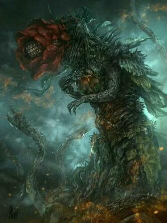 Biollante In Her Rose Form Godzilla Fantasy