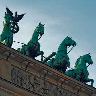 Quadriga Brandenburger Tor Berlin iPad Wallpaper