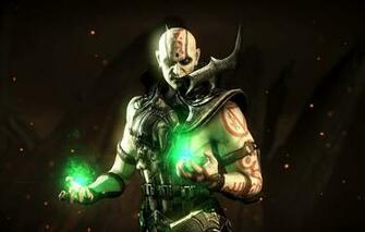 Wallpaper Mortal Kombat X Quan Chi Soldier Badge Dragon