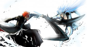 Ichigo Kurosaki Vs Grimmjow Jaegerjaquez Wallpaper