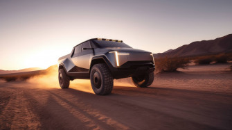 Tesla Cybertruck Concept HD Wallpaper 4k Background
