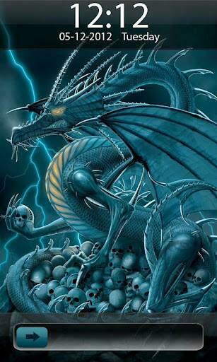 Dragon Lock Screen Foto Artis Candydoll