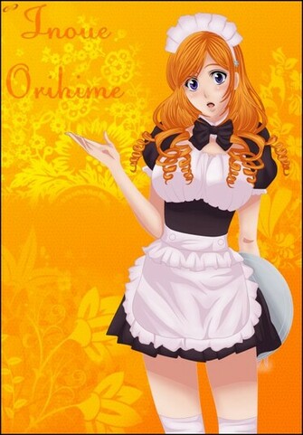 Inoue Orihime Maid By Xset