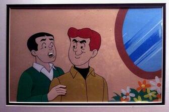 The Archies Original Production Cels And Background Of Archie