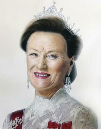 Queen Sonja Large Pencil Drawing Detail By Atomiccircus On
