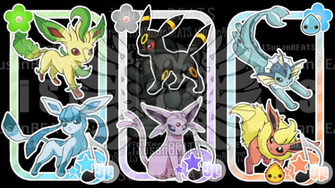 Cute Eevee Evolutions Wallpaper N Fluffy