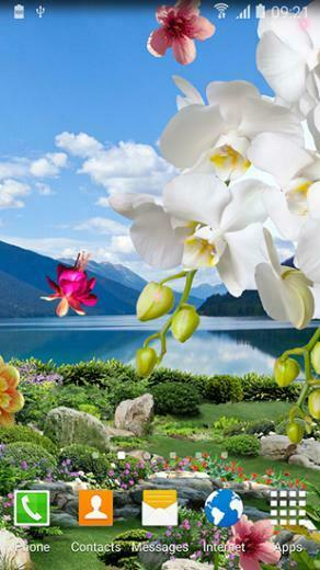 Spring Garden Set These Beautiful Live Wallpaper With