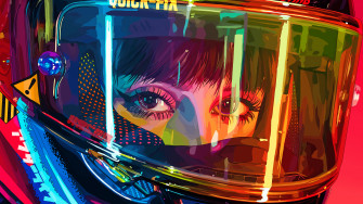 Biker Girl R Wallpaper