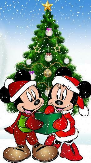 Mickey Christmas Wallpaper