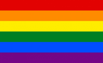 Rainbow Flag Triangle Lambda Gay Rights