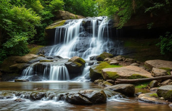 Waterfall Wallpaper With Sound