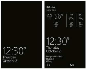 Set Lockscreen Wallpaper In Windows Phone Using Stylish Glance Screen