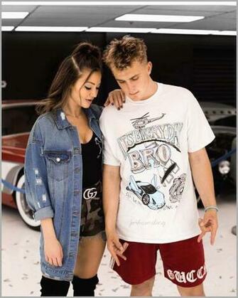Jake Paul And Erika HD Wallpaper Background
