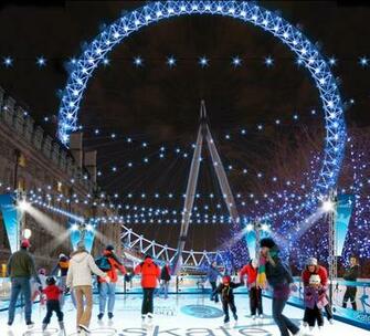 Christmas London Eye