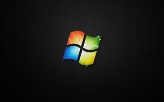 Windows Logo Black Metal HD Wallpaper 1920x