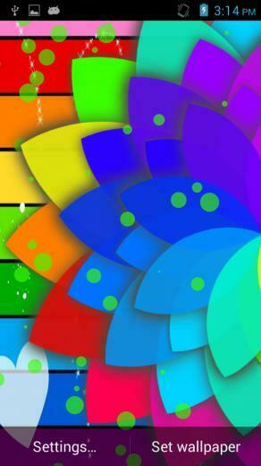 Lg G3 Live Wallpaper Screenshot