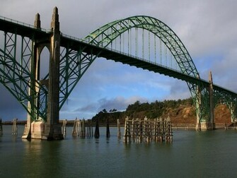 Bay Bridge Wallpaper Oregon