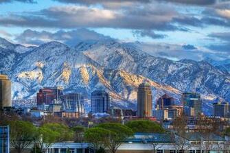 Salt Lake City Utah Usa By Image