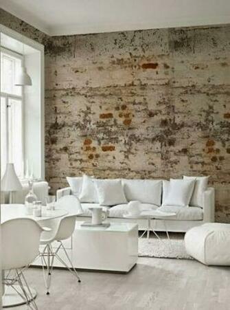 Rustic Brick Wallpaper By Robin Sprong Interior