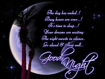 Good Night HD Wallpaper