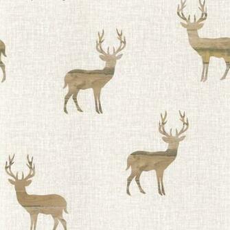 Love Wallpaper Wooden Stag Cream Beige Next Day