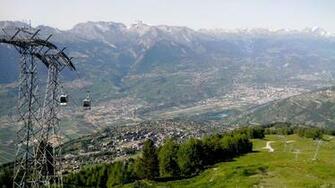 Nendaz Sion Switzerland Wallpaper